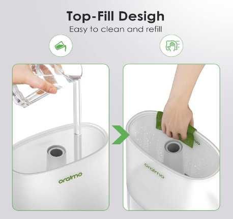 Ултразвуков овлажнител ORAIMO, 6 литра