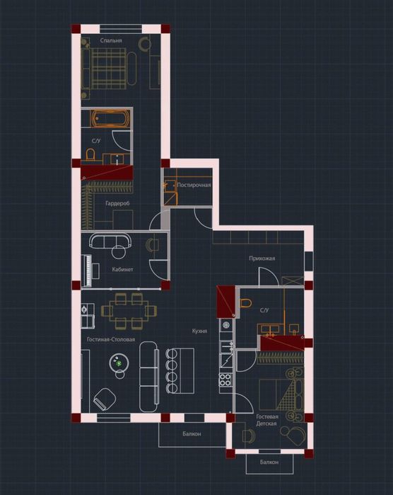 ЖК Mirabad Elite 3/8/9