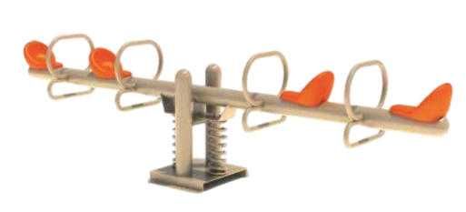 Детские уличные балансиры / Детские игровые комплексы от HappyPlay