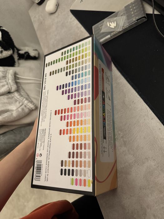 Маркеры guangna 168 цветов