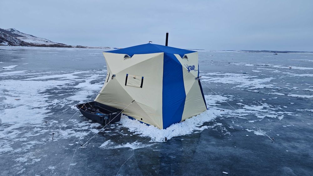 Палатка Polar Bird 3T long с полом