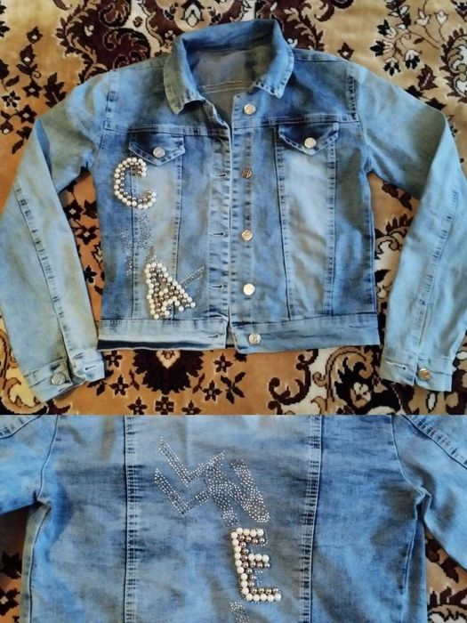 продам джинсовую куртку р 42