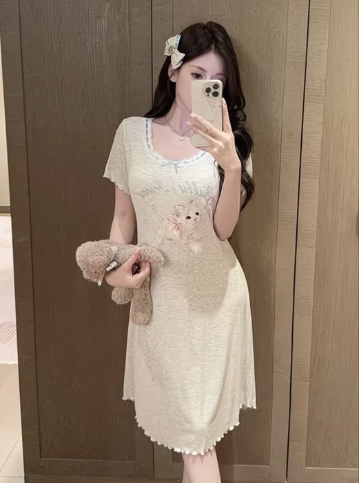 Домашнее платье. Пеньюар