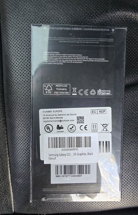 Samsung S23 FE sigilat

Memorie 128 GB -8 GB RAM