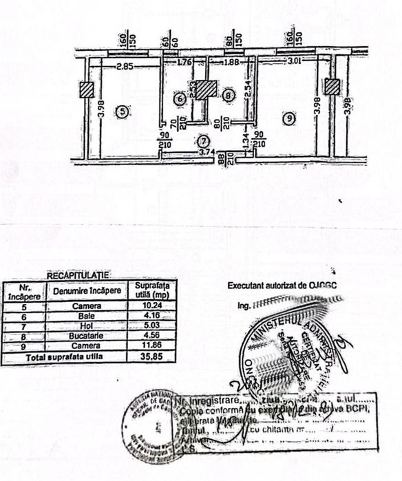 Apartament 2 camere Podu de Piatra
