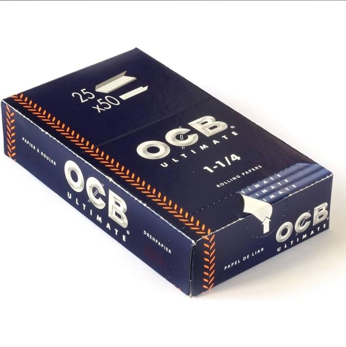 Хартийки за свиване на цигари OCB ULTIMATE 1.1/4 / ORGANIC HEMP Промо