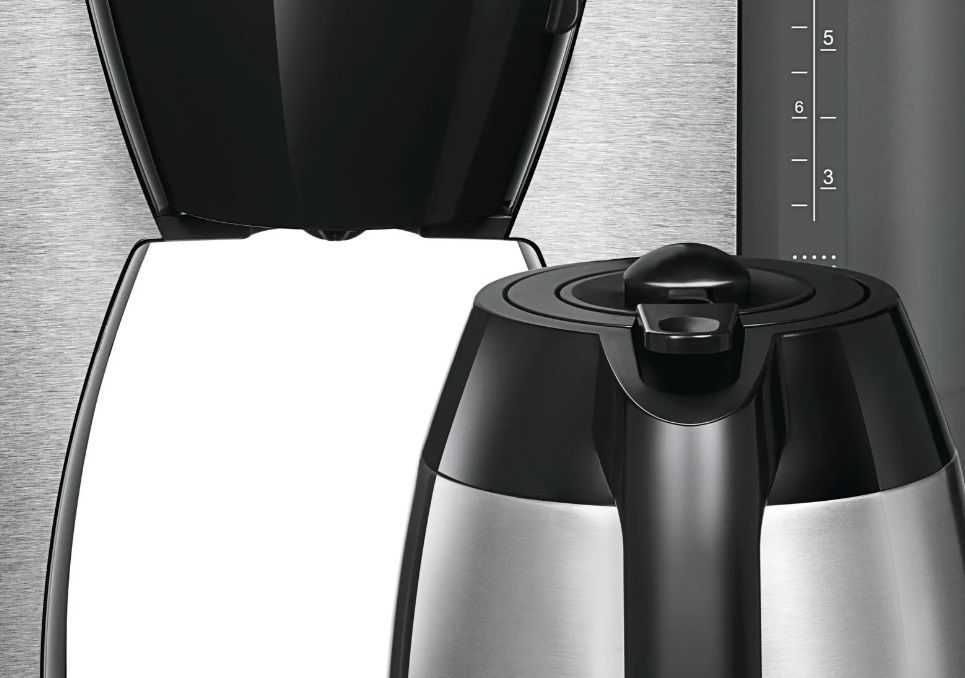 Шварц кафемашина Bosch - TKA6A683 ComfortLine, 1.0 l, черна