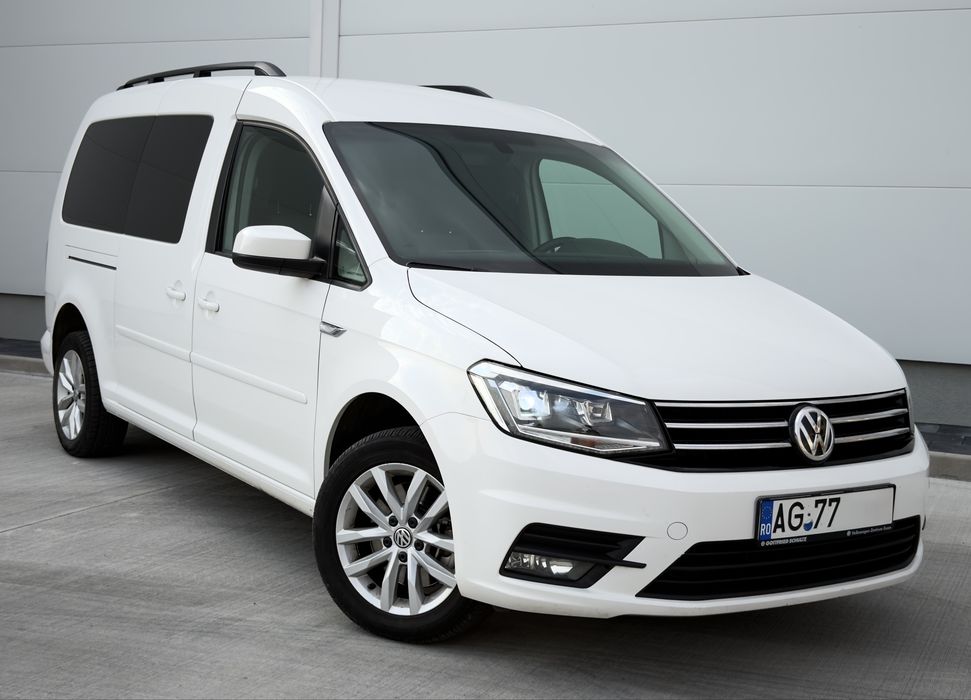 Volkswagen Caddy MAX/11.2017/2.0 TDI/150 CP/DSG/Led/Navi/Carlig/Unic proprietar