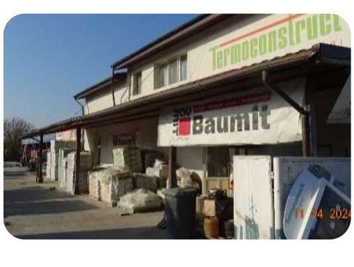 Spatiu comercial/depozit + birouri, 287 mp, teren 1.700 mp - Sanandrei