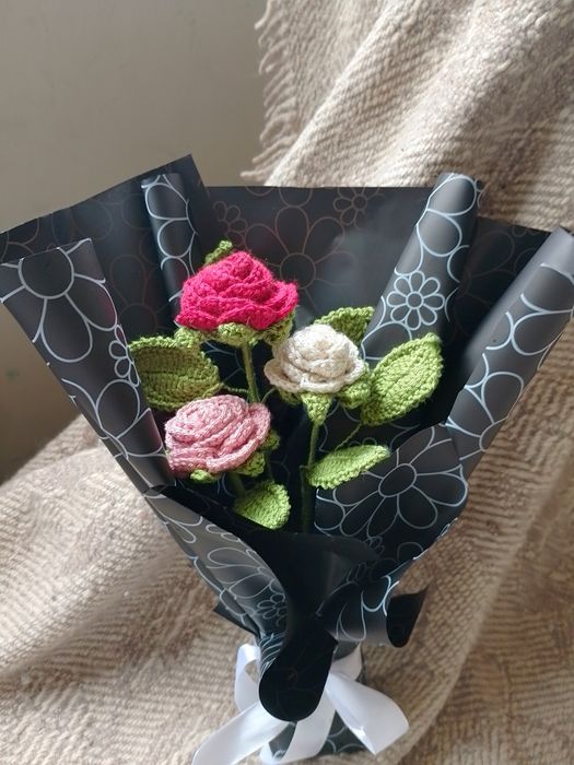 Цветя ръчна изработка