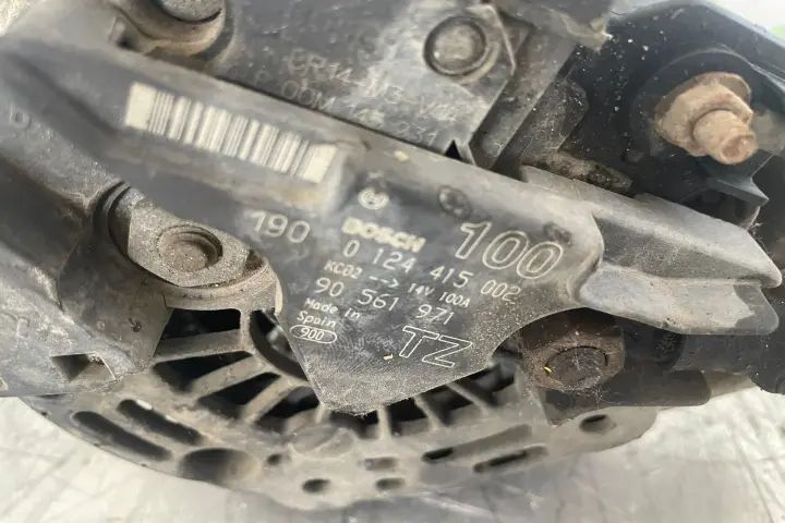 Alternator 190 0 124 415 002 Opel Astra 2002 1.6 MT (101 hp)