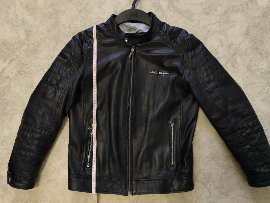 Детская Куртка кожаная 8-10 лет