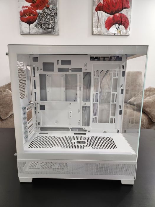 Carcasă PC albă Phanteks + 3 ventilatoare