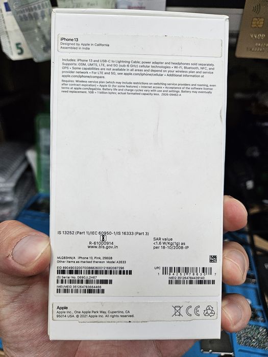 iPhone 13 256gb rose