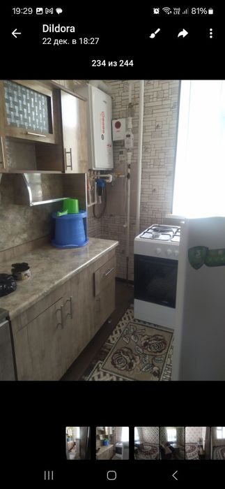 Квартира сотилади Гулистон шахар 6 мавзеда