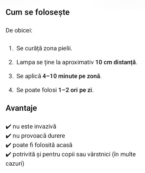 Lampă Bioptron și lampă infraroșu terapie dureri, inflamații, vindecar