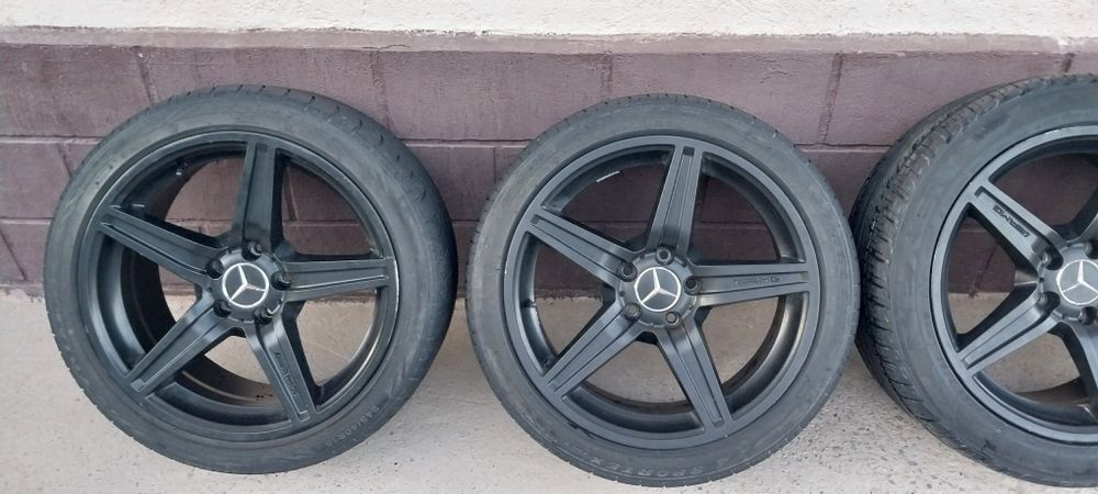 AMG диска с резинами