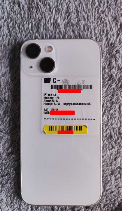 Iphone 13 128 Gb , 100% Battery