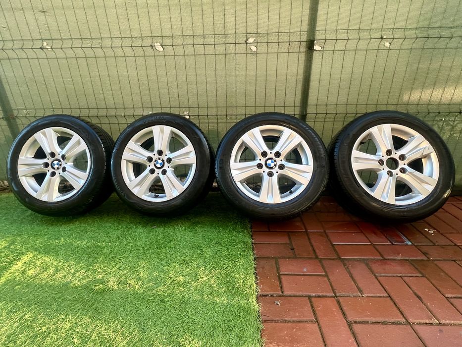 Jante aliaj 16” BMW + Anvelope Vara Stare F Buna la 1250 ron