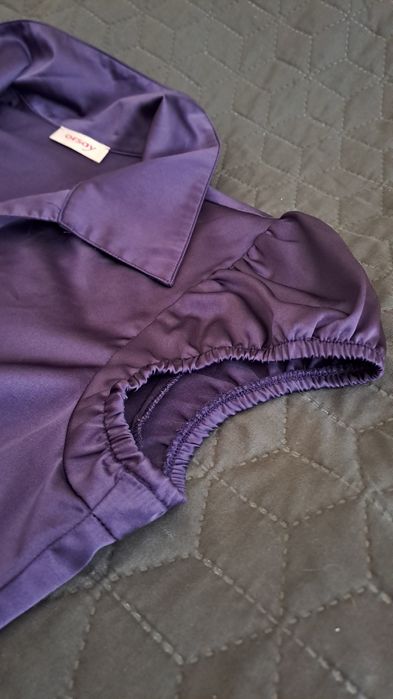 Лилава риза с къс ръкав Orsay 42 размер