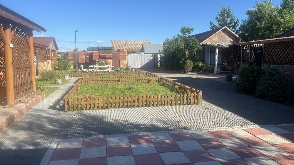 Домики из сруба в Боровом в Бурабае