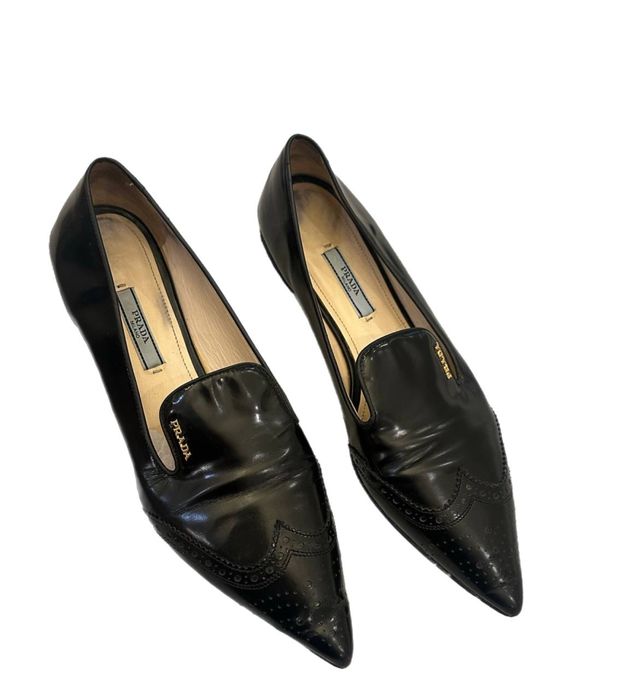 Винтажные лоферы  Prada