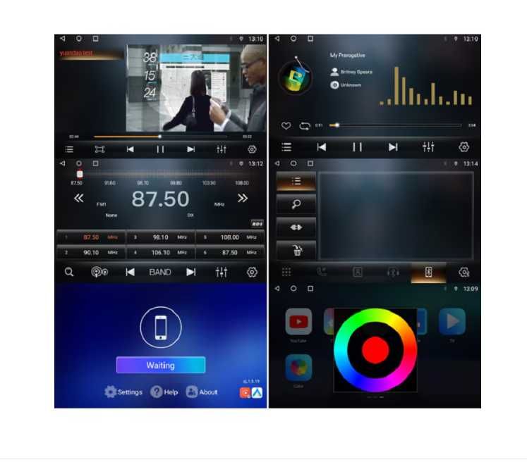 Navigatie VW, SKODA, SEAT, Android 13, 4G+32G, MONTAJ INCLUS