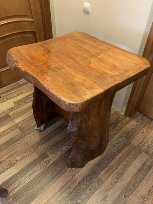 Set maramureșean rustic masa cu 4 scaune