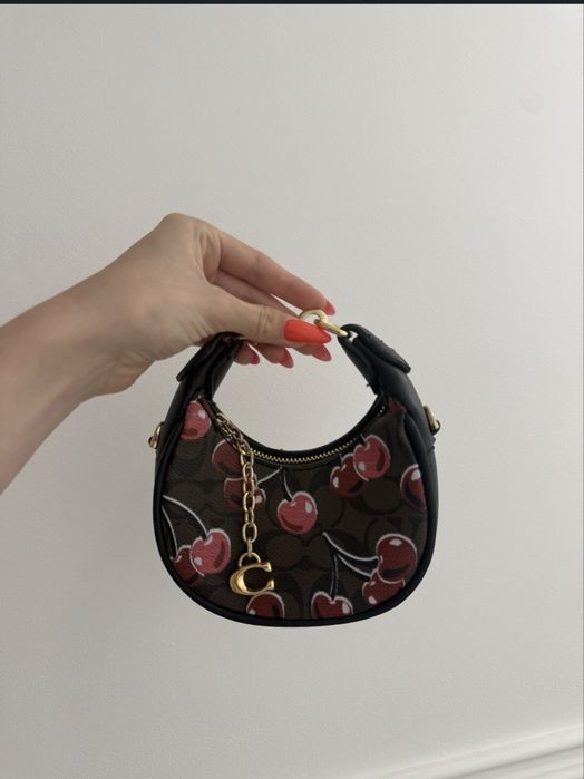 Чанта на Coach кафява