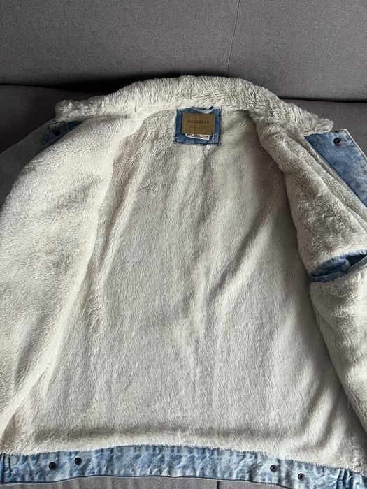 Geaca de blugi imblanita Pull & Bear