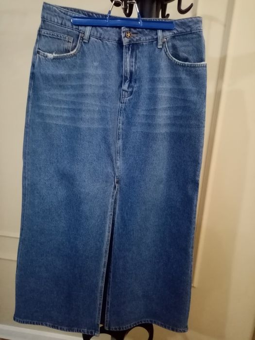 Джинсовая юбка Турция 48,50 размер.