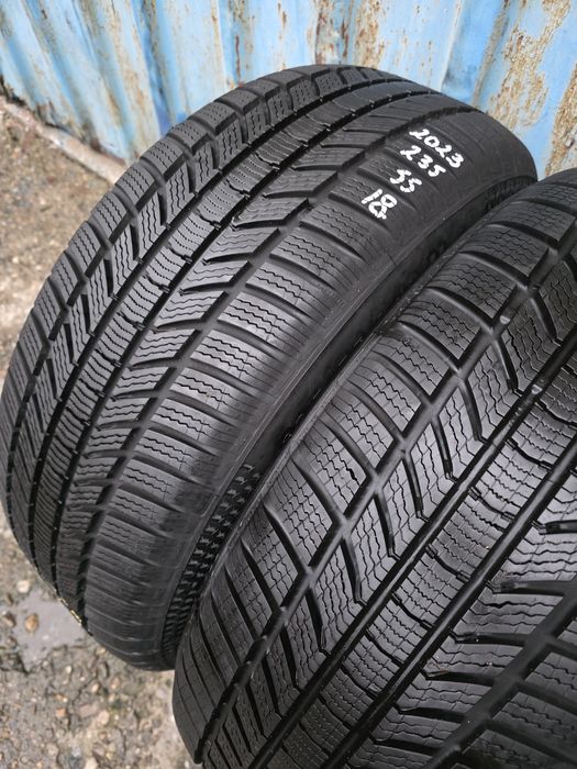 Anvelope Iarnă 235.55.18 CONTINENTAL Dot 2023 Profil 8,9 mm GROSIME