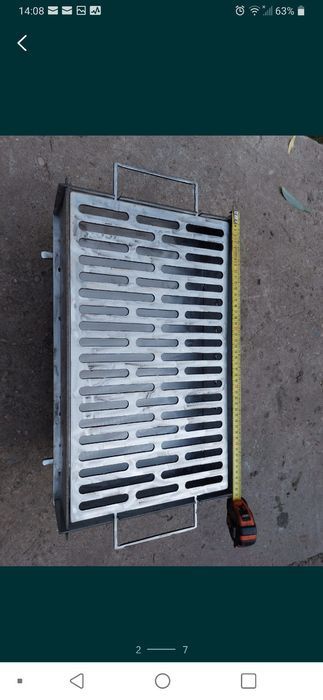 Gratar inox Demontabil.