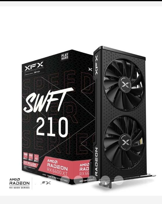 Видеокарта rx6600xt 190$