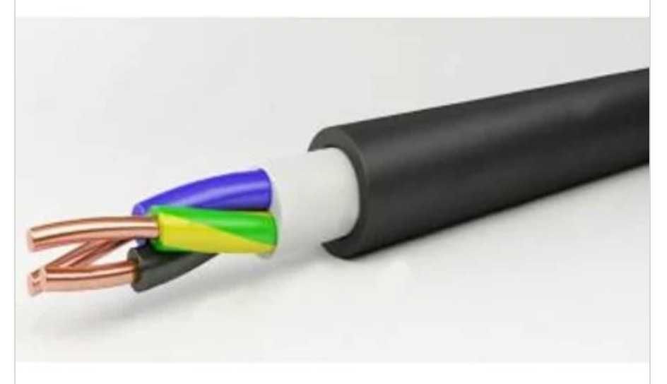 Cablu EYY-J (tip CYY) 3x2.5 mm