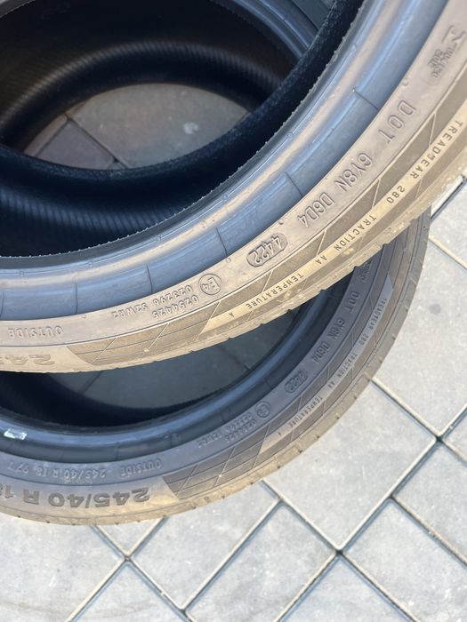 Continental 245/40/18 dot4422