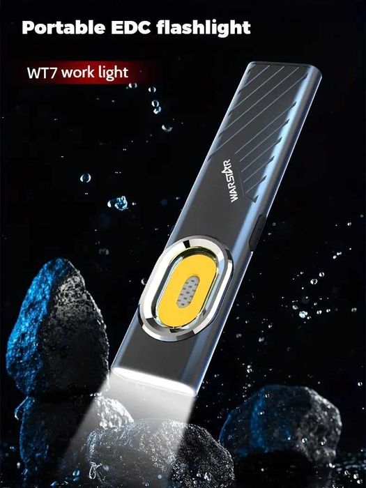 EDC фенер LED с акумулаторна батерия