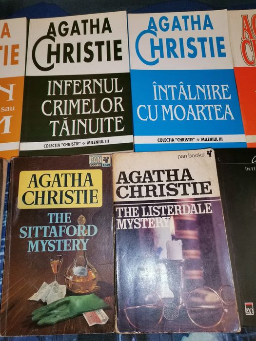 Colecție Cărți Agatha Christie