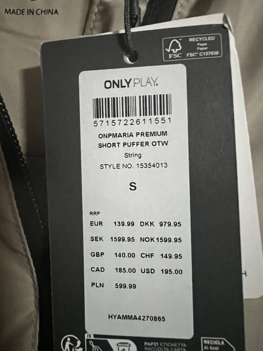 Geacă damă nouă cu etichetă