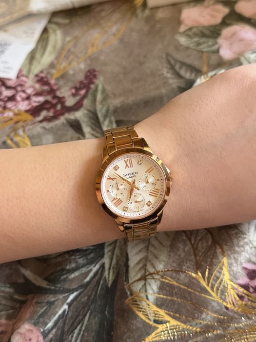 Casio Sheen дамски часовник – комплект, кутия, документи