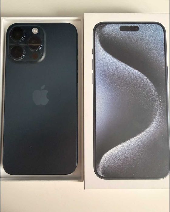 iPhone 15 Pro Max, 512GB, Blue Titanium