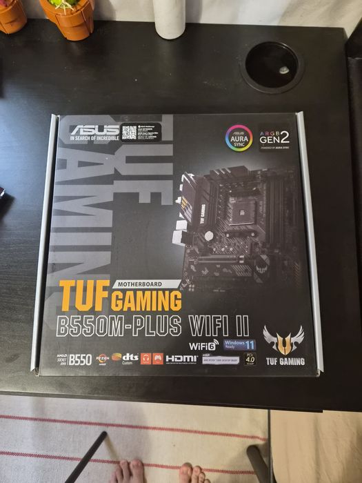 НОВА ASUS TUF Gaming B550M-Plus WiFi II – Фабрично запечатана – ГАРАНЦИЯ!