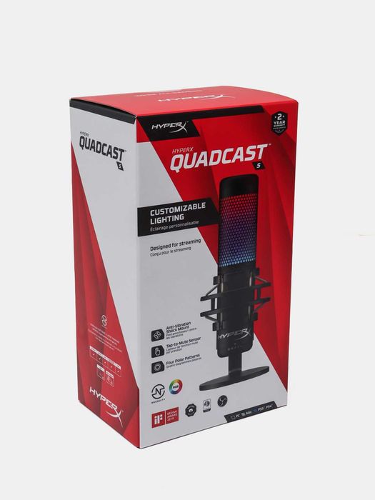 Mikrofon HyperX QuadCast S 4P5P7AA