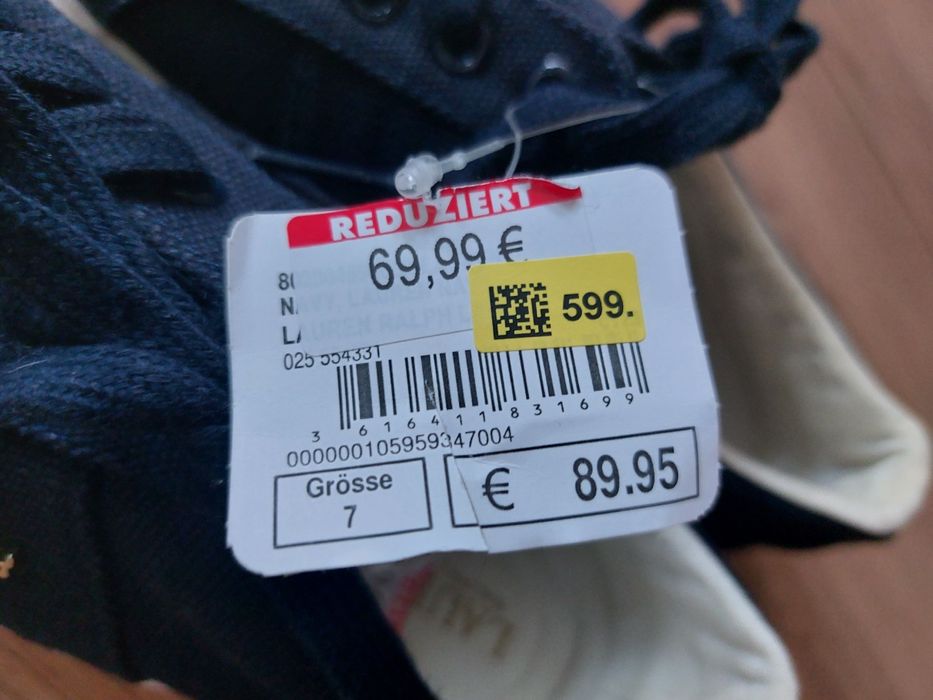 Нови кецове Ralph Lauren 38 номер