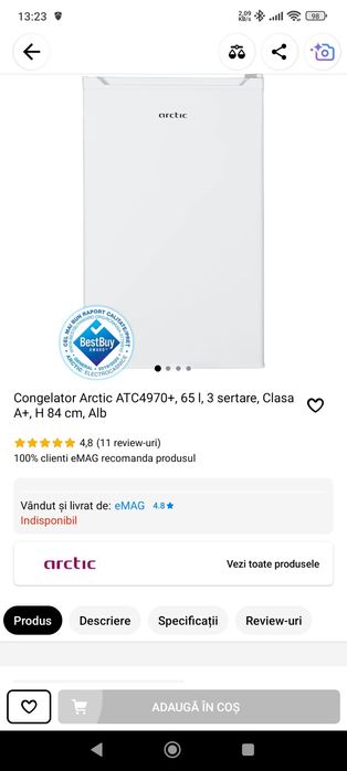 Congelator Arctic
