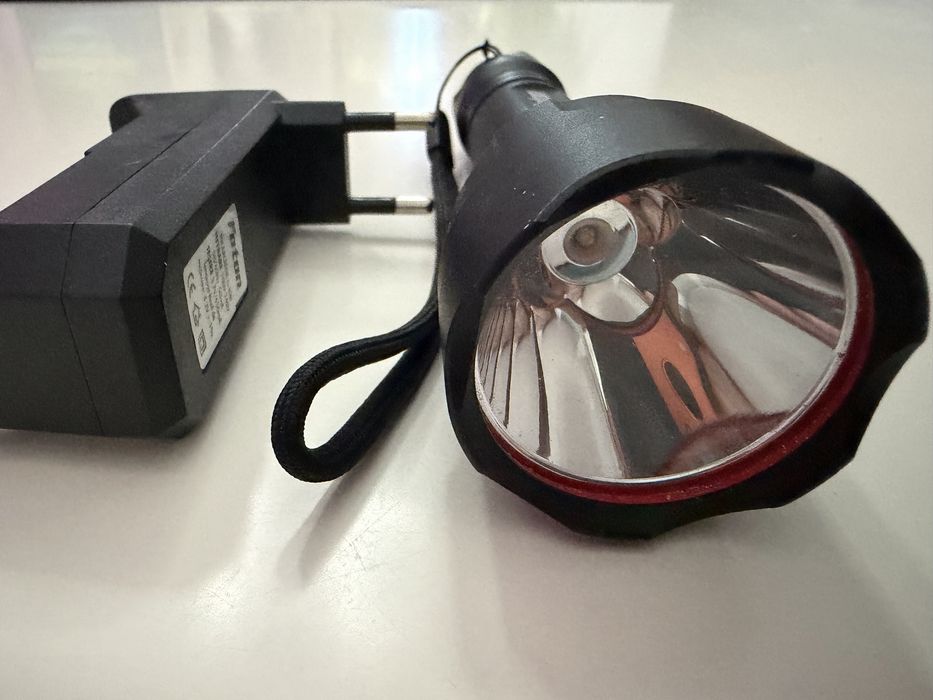 Lanterna LED cu acumulator litiu Foton Super, 3 W, aluminiu