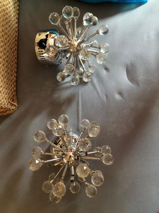 Комплект люстра и два бра