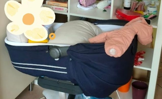 Cula cu saltea bebe Inglesina