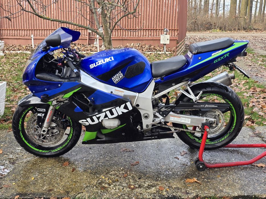 SUZUKI GSXR 600 2003  SPORT INJECTIE original necazut inmatriculat