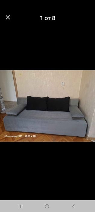 Диван Кийра -удобен ,разтегателен (140-190см в разтегнато състояние)